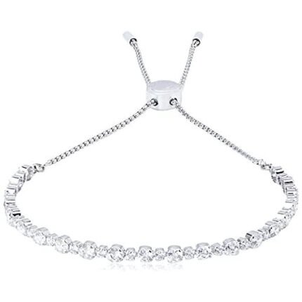 Swarovski Women’s Subtle Bracelet Jewelry Collection, Clear Crystals