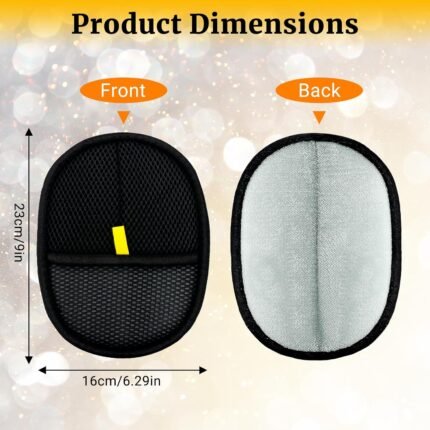 Pet Hair Removal Glove for Dogs & Cats, Reusable Electrostatic Pet Hair Remover Glove for Couch, Furniture, Carpet & Car Seat, Best Grooming Gloves for Pets Hair Removal & Massage